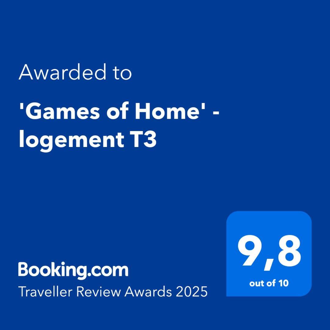 'Games Of Home' - Logement T3 Saint-Egreve Exterior foto